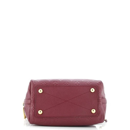 Louis Vuitton Speedy Bandouliere Bag Monogram Empreinte Leather 25