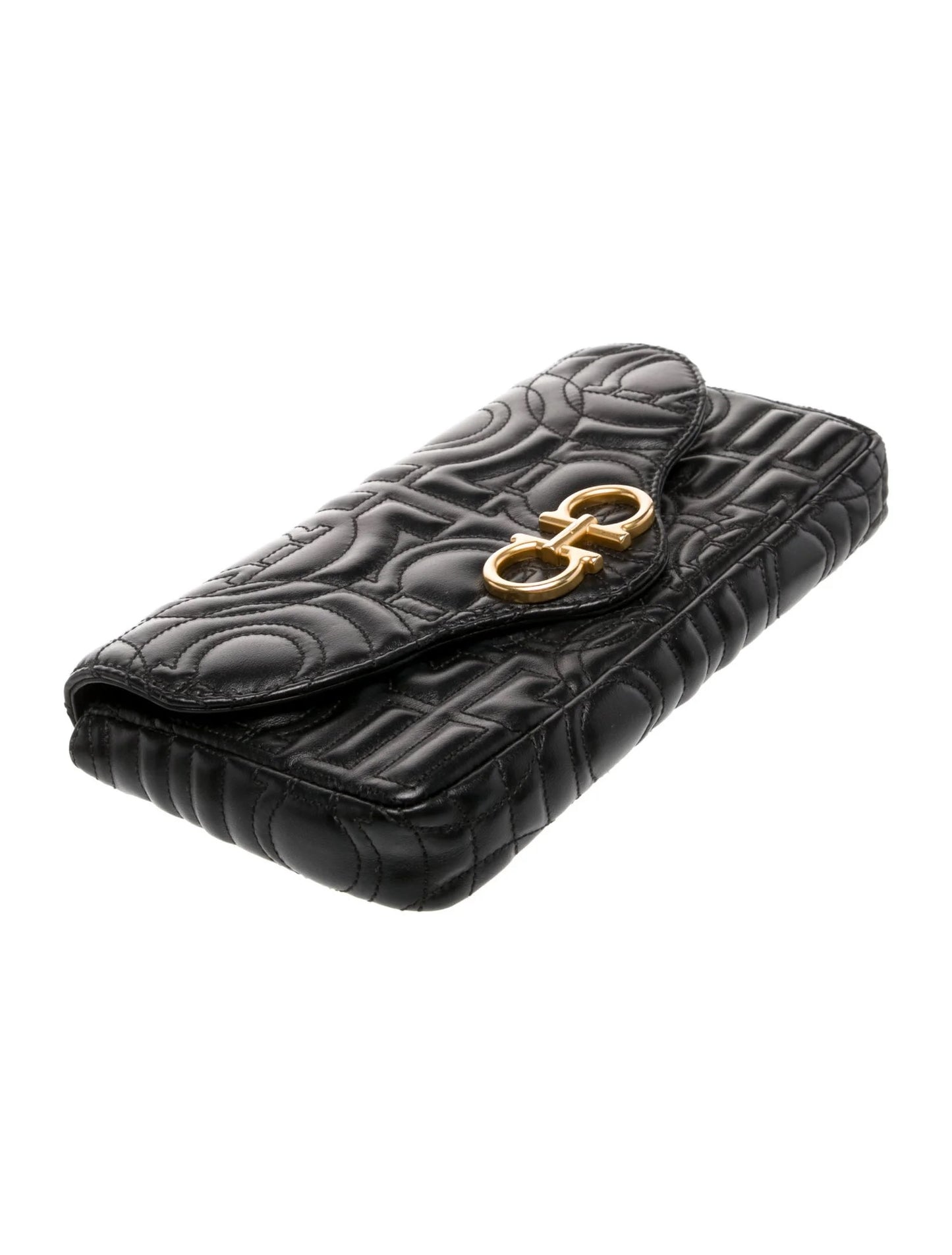 Salvatore Ferragamo Quilted Clutch