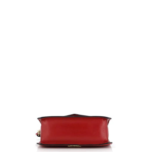 PradaFlip Lock Chain Shoulder Bag Saffiano Leather Small