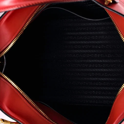 Prada Esplanade Tote Saffiano with City Calf Medium