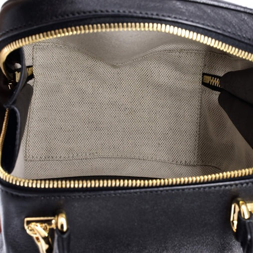 Gucci Blondie NM Top Handle Shoulder Bag Diagonal Quilted Leather