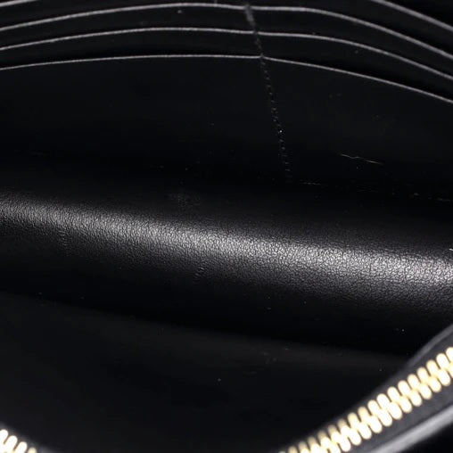 Saint Laurent Sunset Top Handle Chain Wallet Leather