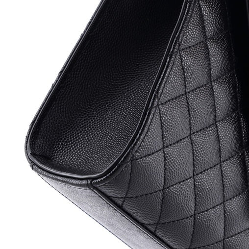 Saint LaurentClassic Monogram Envelope Satchel Mixed Matelasse Leather Medium