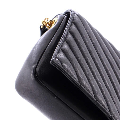 Saint Laurent Kate 99 Flap Bag Chevron Leather Medium