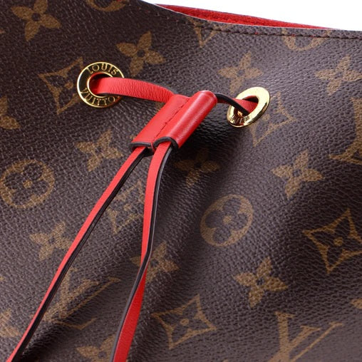 Louis Vuitton NeoNoe Handbag Monogram Canvas with Leather MM