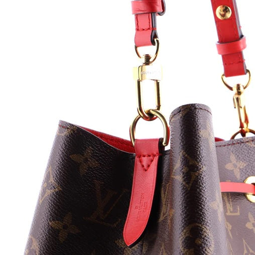 Louis Vuitton NeoNoe Handbag Monogram Canvas with Leather MM