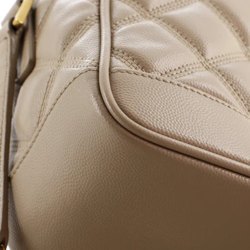 Saint Laurent 80's Vanity Bag Quilted Leather