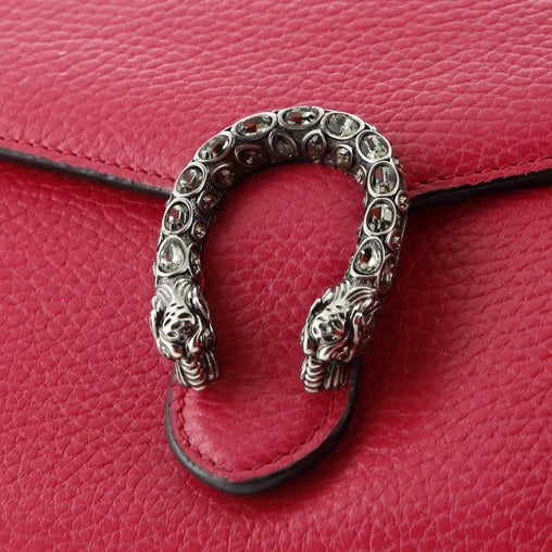 Gucci Dionysus Chain Wallet Leather with Embellished Detail Small