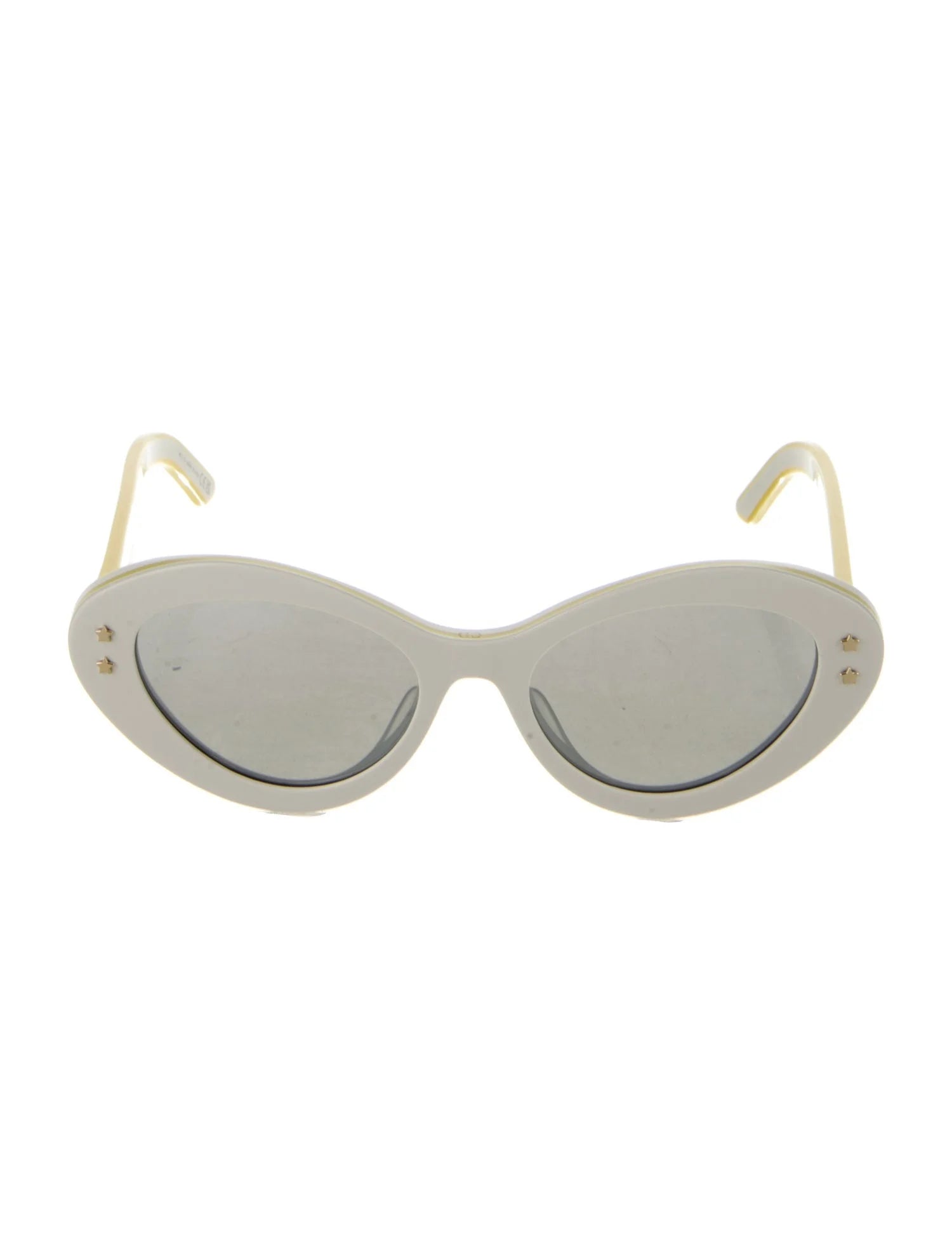Christian Dior Cat-Eye Mirrored Sunglasses