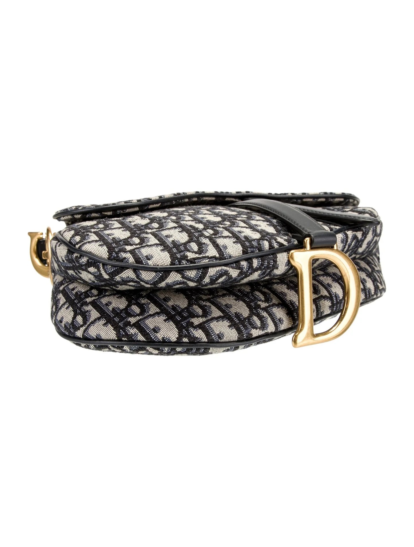Christian Dior Canvas Oblique Saddle