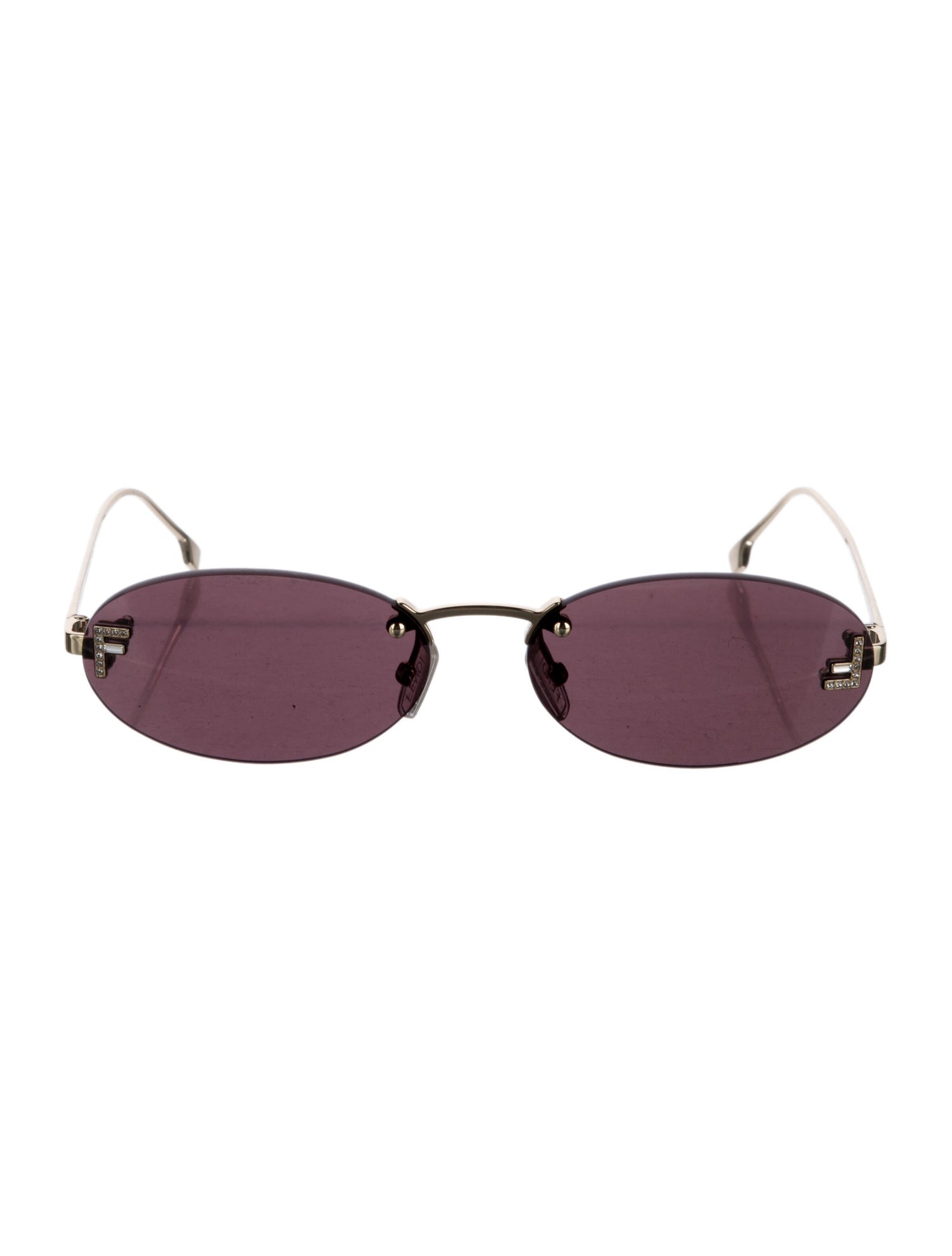 Fendi Round Tinted Sunglasses