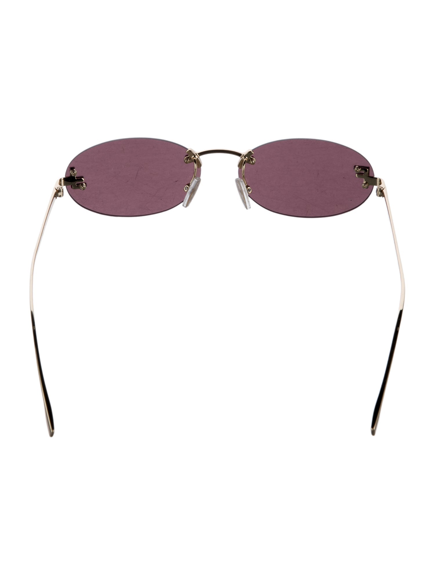 Fendi Round Tinted Sunglasses