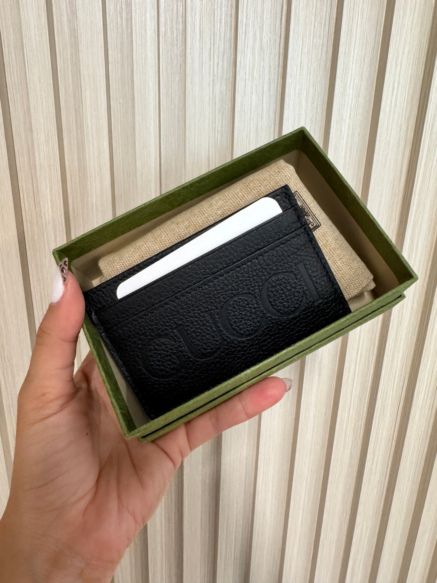 Card Holder Gucci New Black