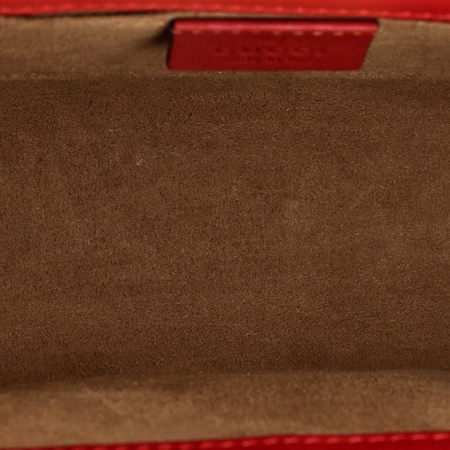 Gucci Padlock Shoulder Bag GG Coated Canvas and Leather Small