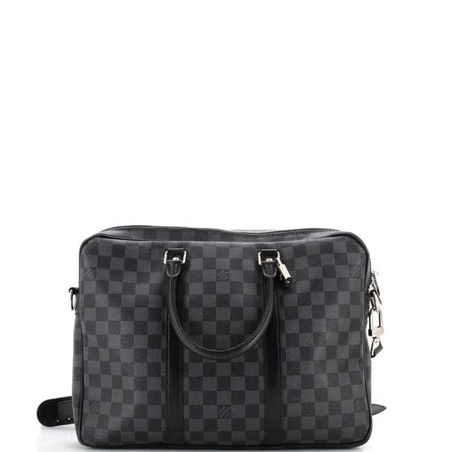 Louis Vuitton Porte-Documents Voyage Briefcase Damier Graphite PM