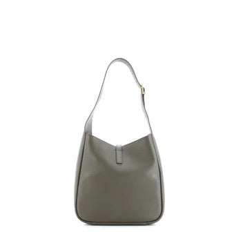 Saint Laurent Le 5 a 7 Supple Hobo Leather Small
