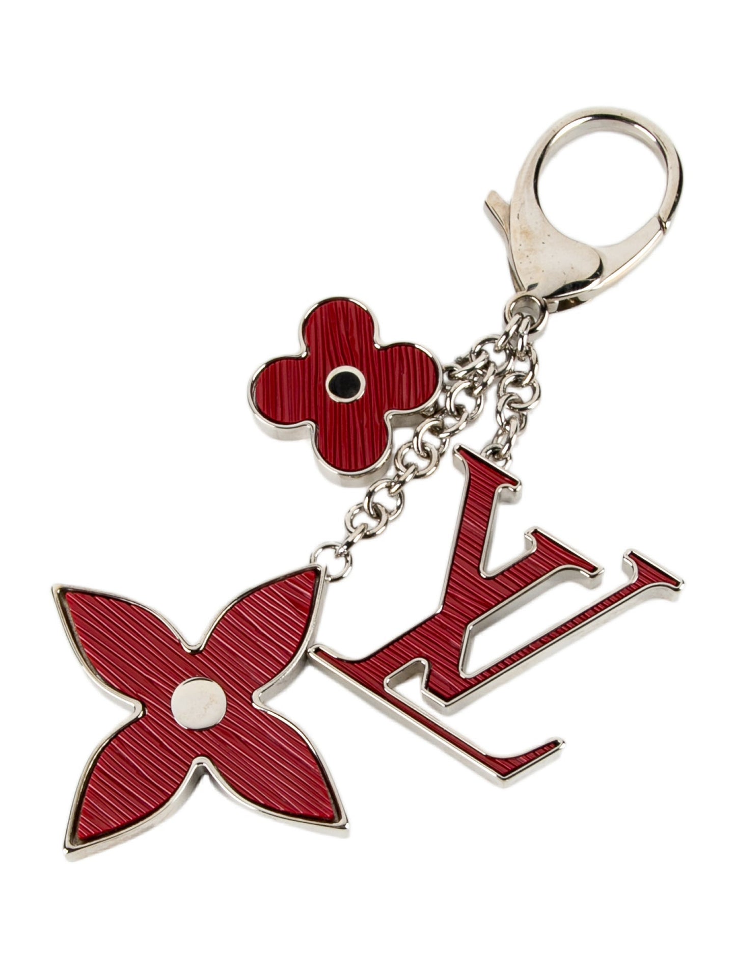 Louis Vuitton Fleur d' Epi Bag Charm and Key Holder
