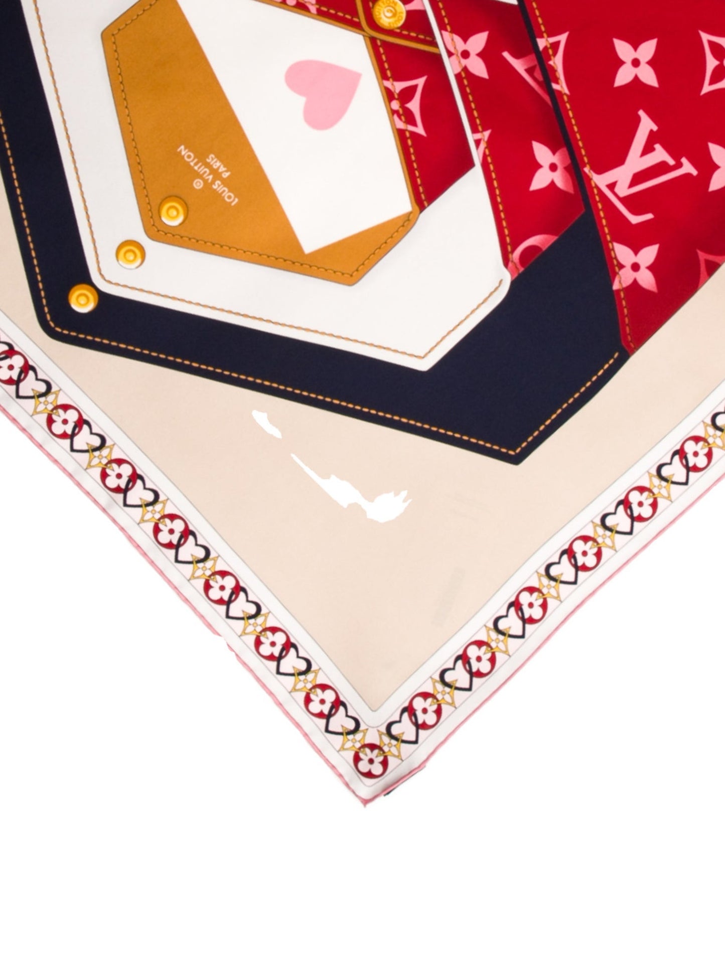 Louis Vuitton My True LV Square 70 Silk Scarf