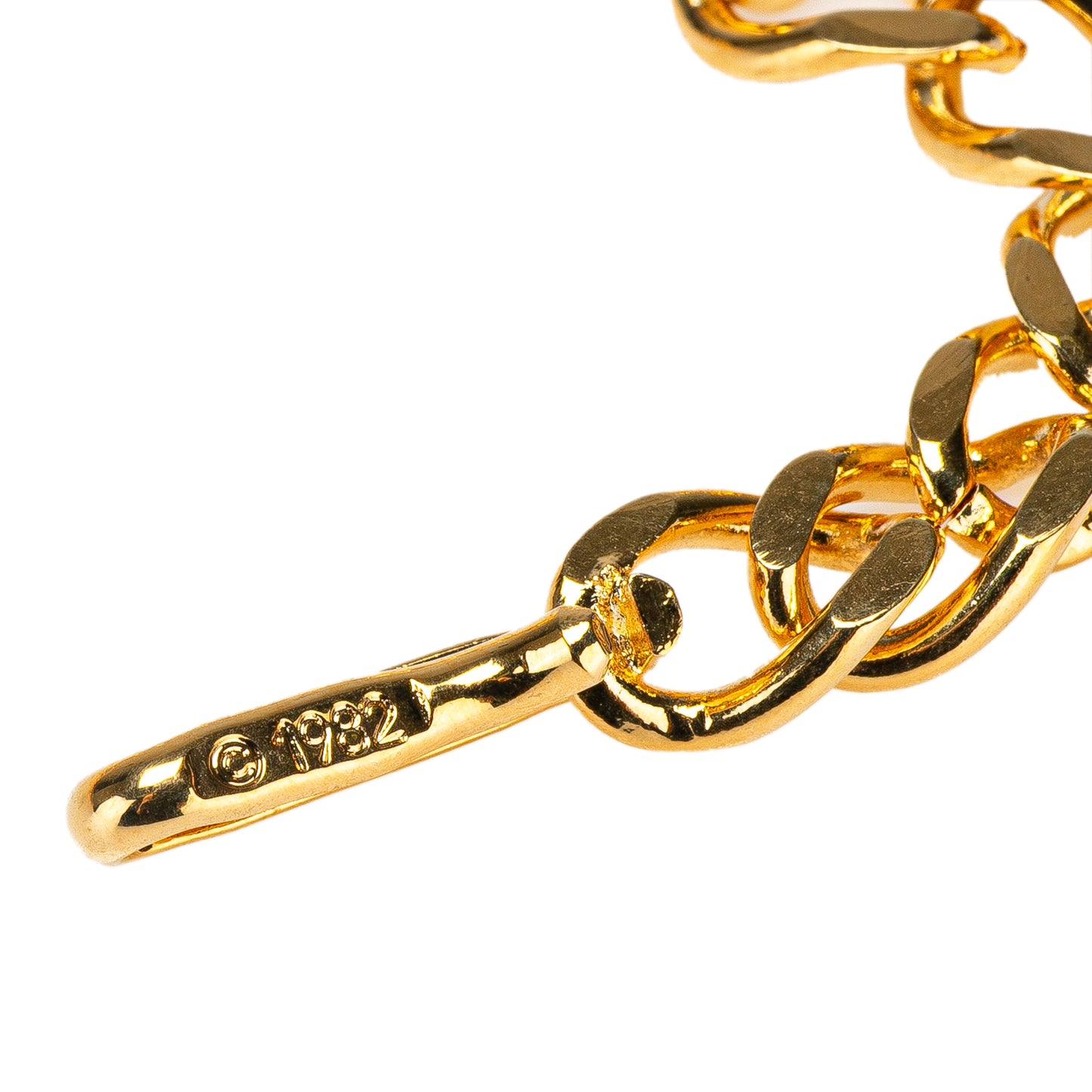 Chanel Gold Plated CC Round Chain Belt