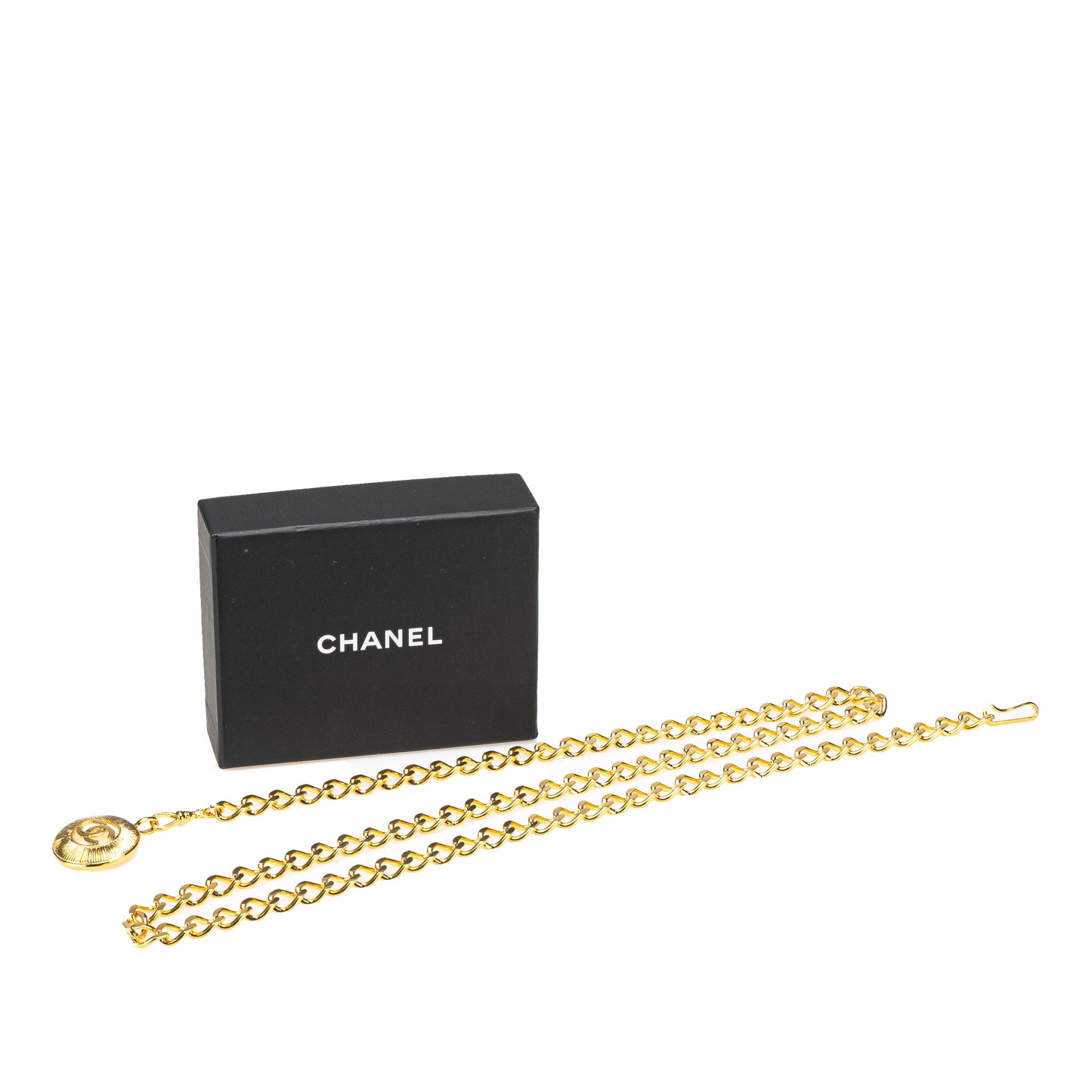 Chanel Gold Plated CC Round Chain Belt