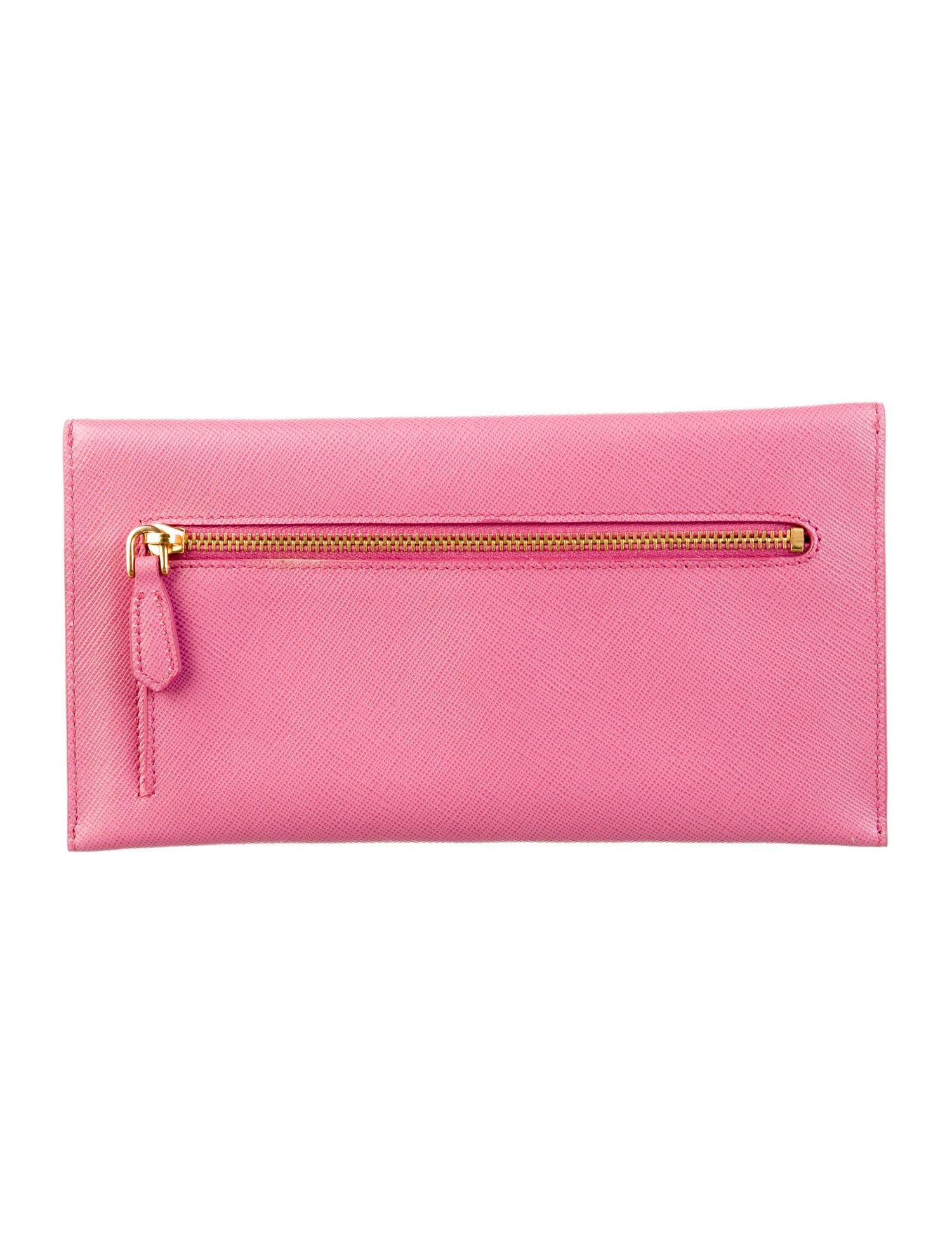 Prada Saffiano Metal Leather Wallet