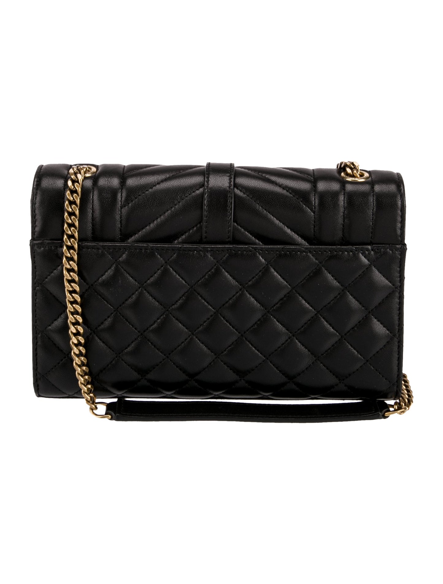 Saint Laurent Leather Envelope Small 2023