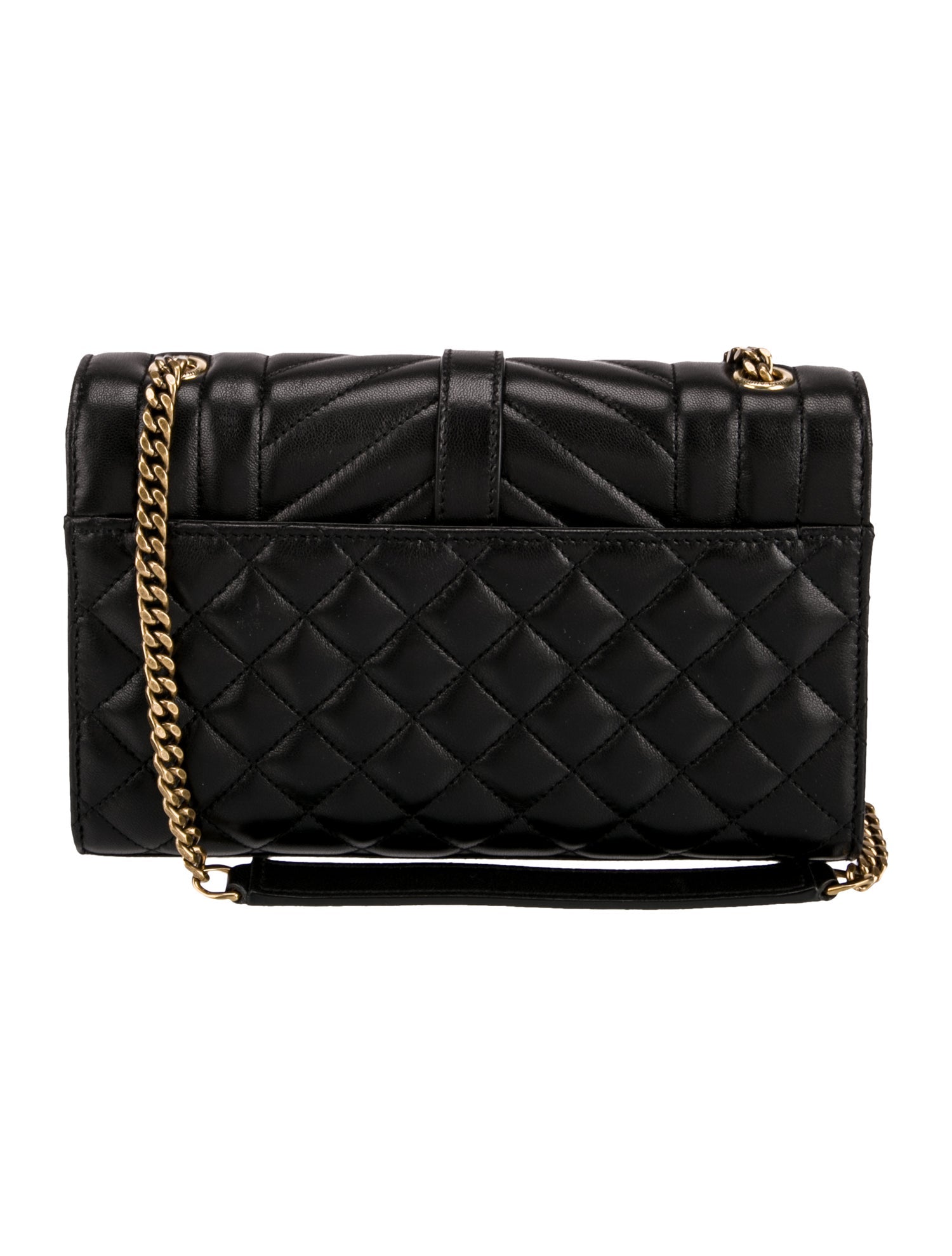 Saint Laurent Leather Envelope Small 2023