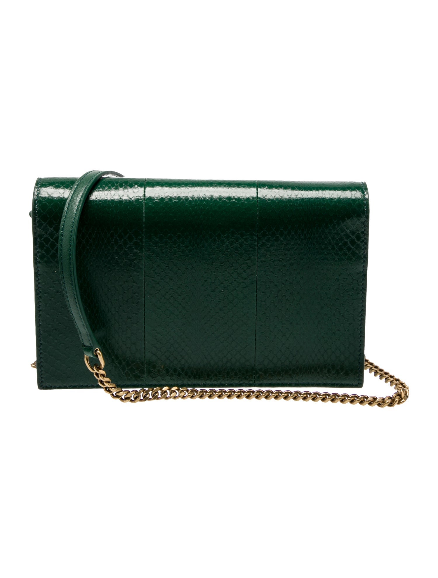 Saint Laurent Embossed Leather Kate 2023