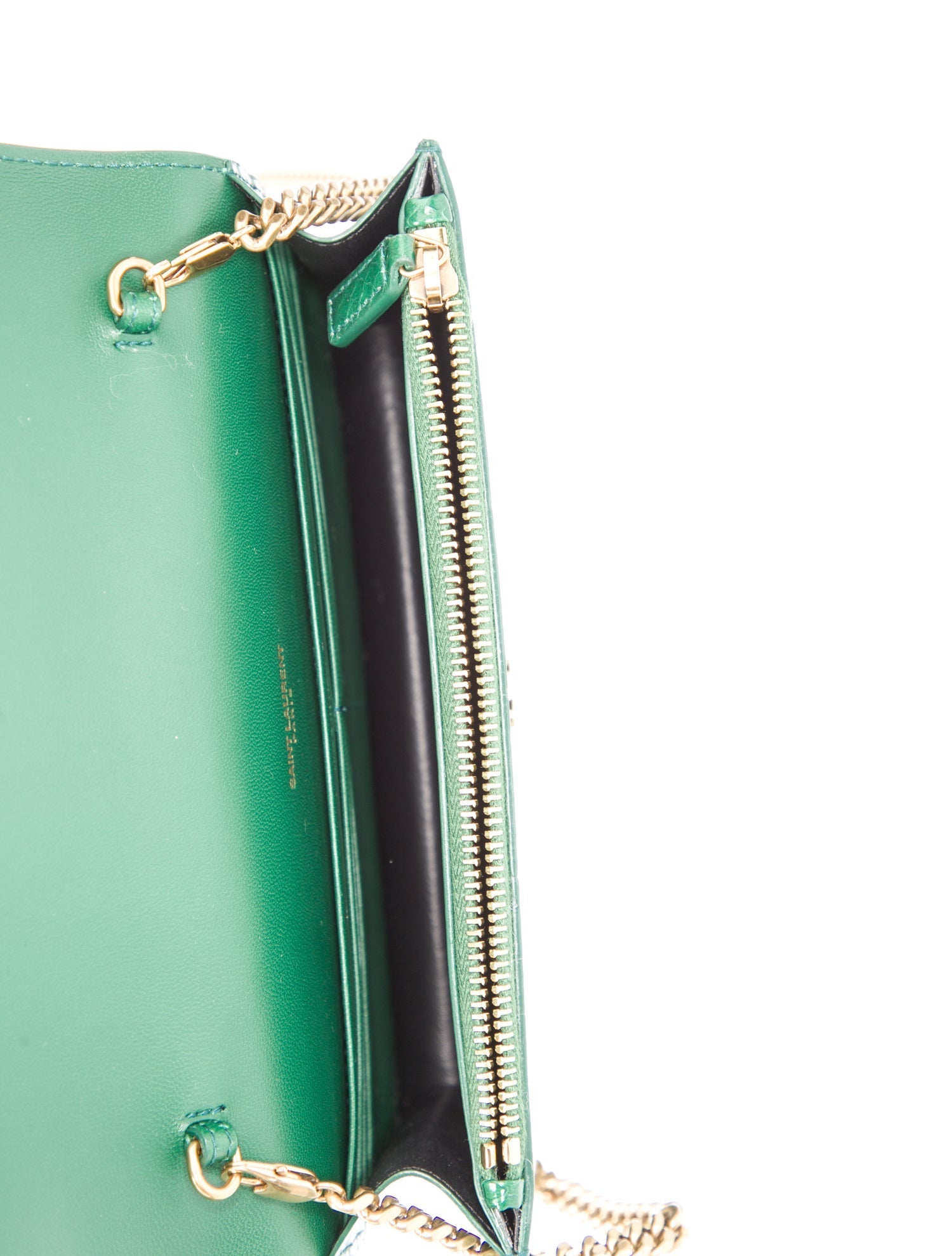 Saint Laurent Embossed Leather Kate 2023