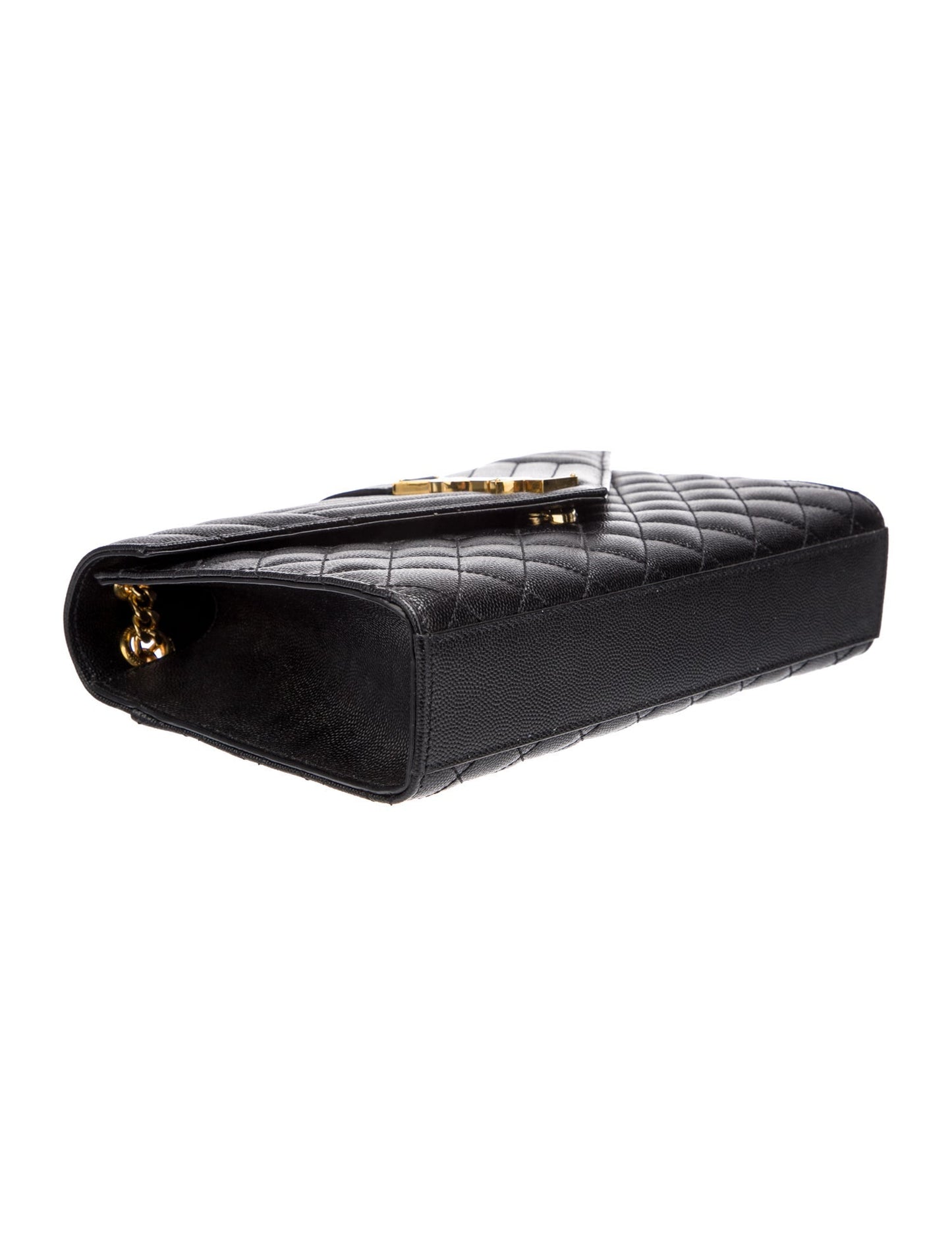 Saint Laurent Leather Envelope Medium