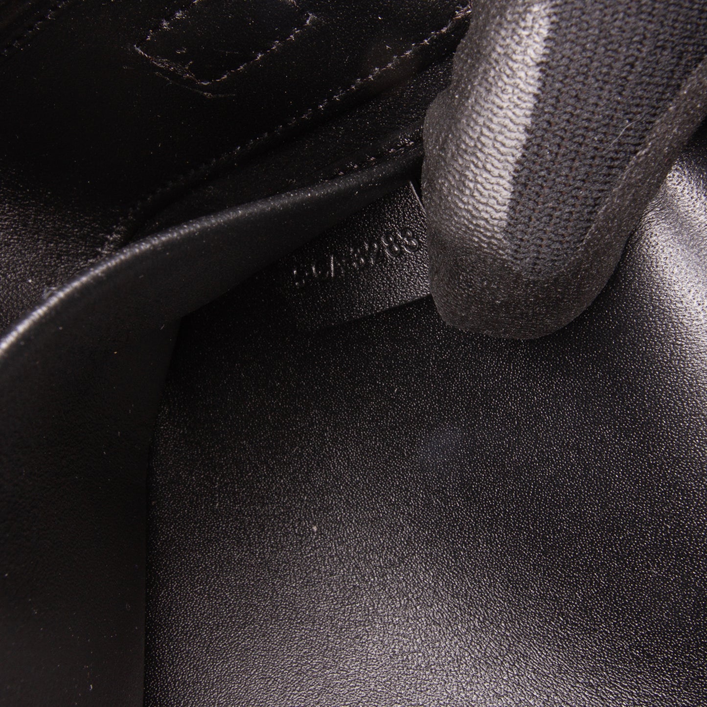 Celine Triomphe Leather Claude Shoulder Bag