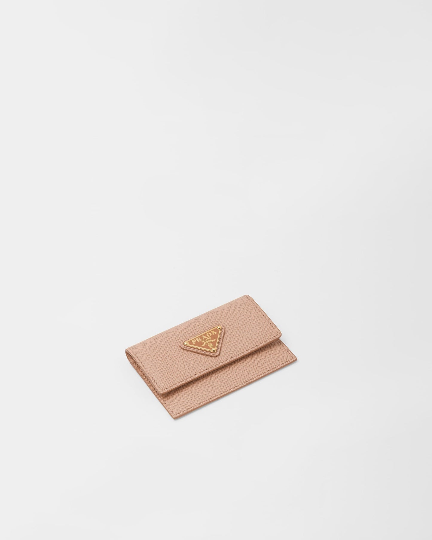 New Prada Saffiano leather card holder