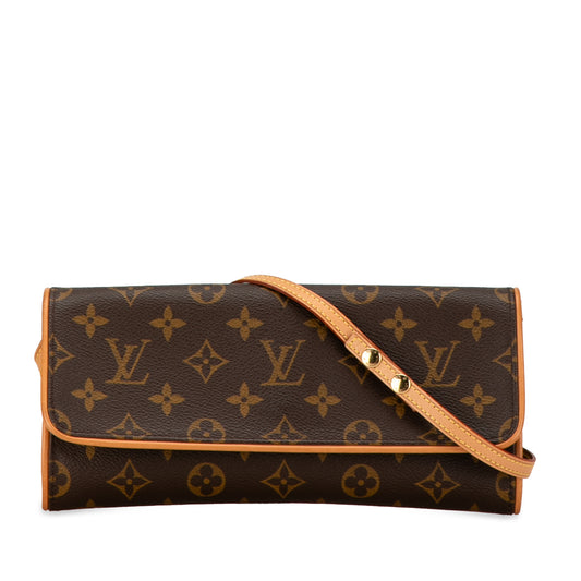 LOUIS VUITTON  Monogram Pochette Twin GM