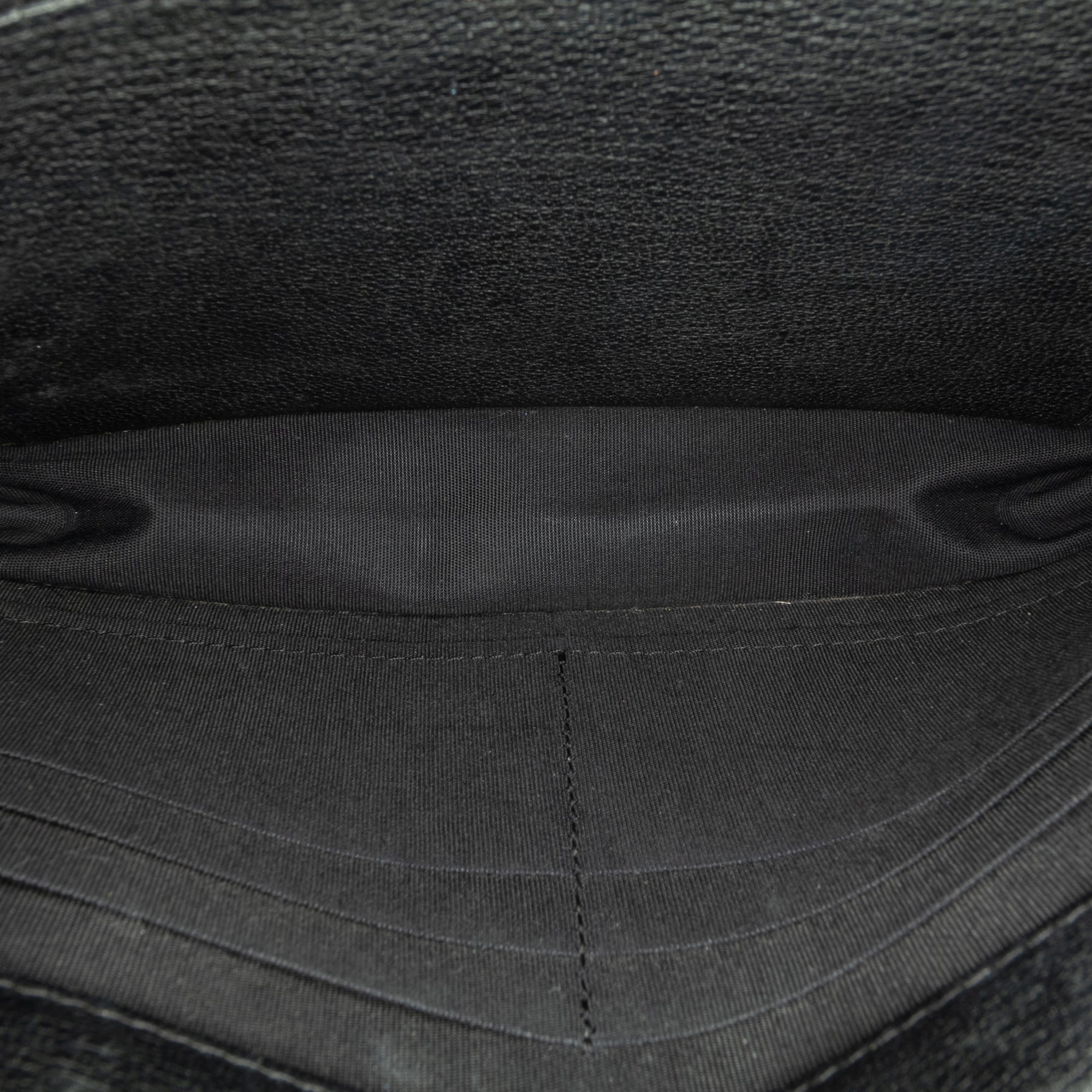 Chanel Patent CC Eyelet Wallet On Chain