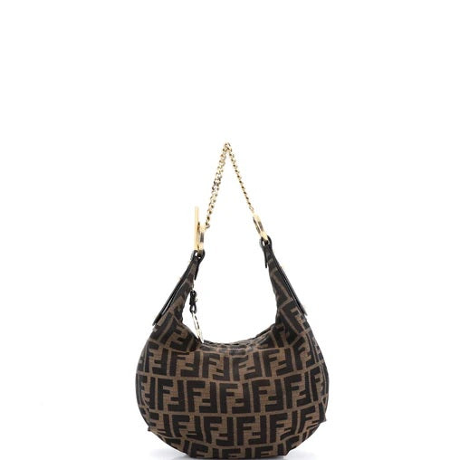 Fendi Chef Chain Hobo Zucca Canvas Mini