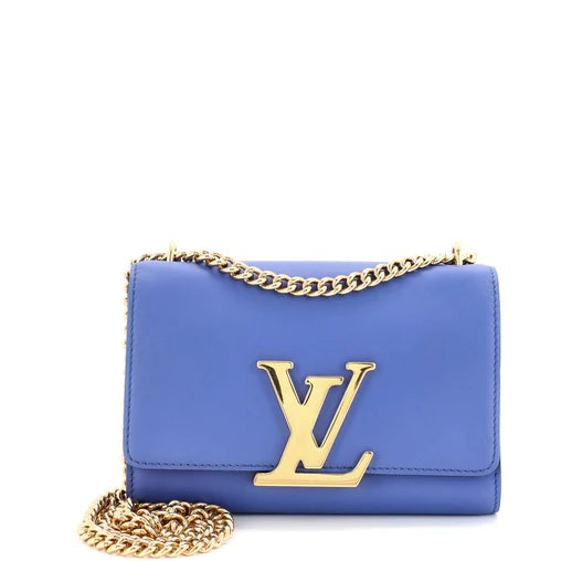 Louis Vuitton Chain Louise Clutch Leather MM