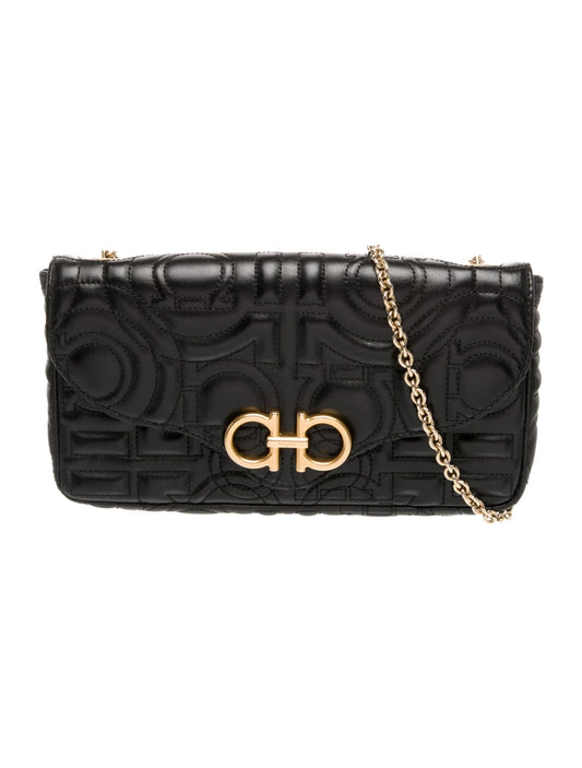 Salvatore Ferragamo Quilted Clutch