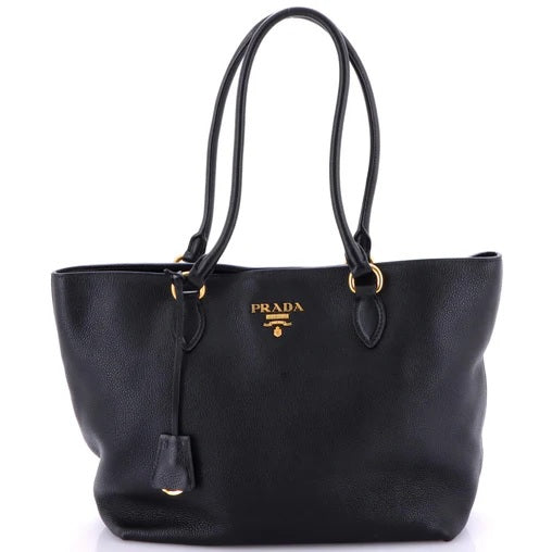 Prada Open Tote Leather Medium