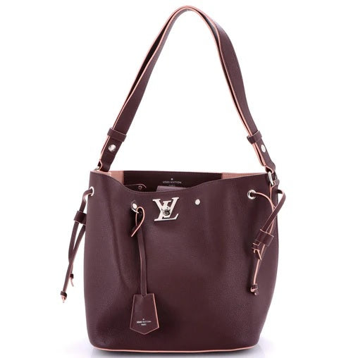 VIP Preview Louis Vuitton Lockme Bucket Bag Leather