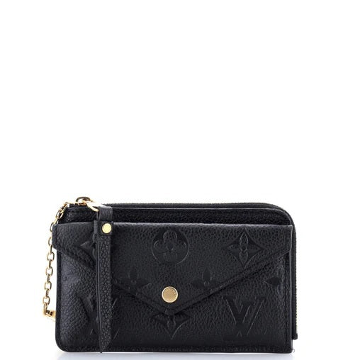Louis Vuitton Recto Verso Card Holder Monogram Empreinte Leather
