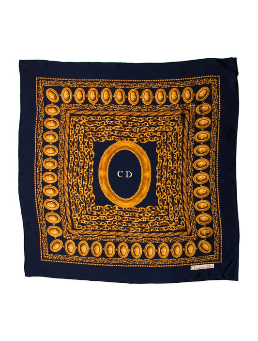 Christian Dior Silk Vintage Scarf