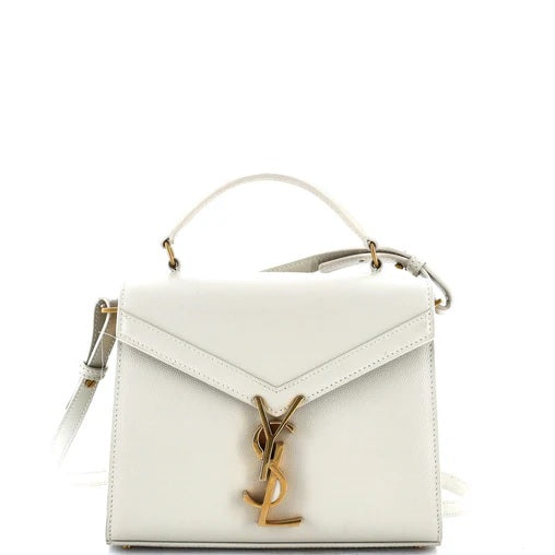 Saint Laurent Cassandra Top Handle Bag Leather Mini