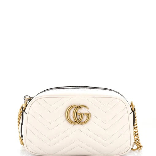 Gucci GG Marmont Shoulder Bag Matelasse Leather Small