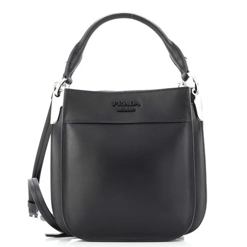 Prada Margit Hobo Leather Small