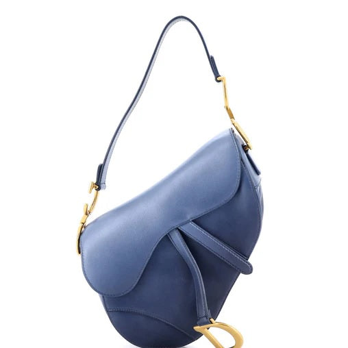 Christian Dior Saddle Handbag Gradient Leather Medium