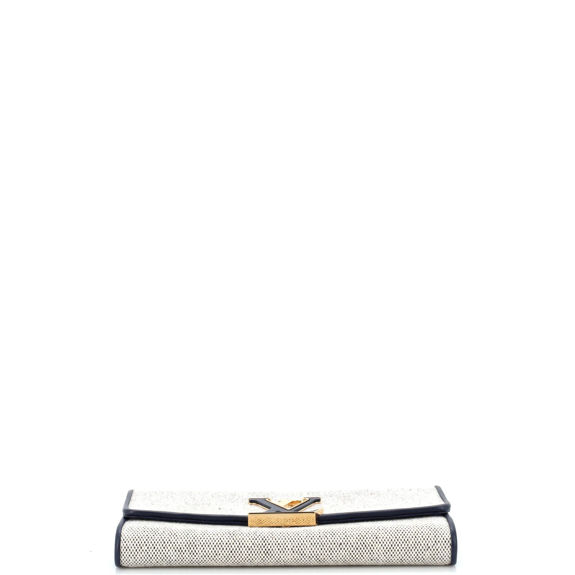 Louis Vuitton Capucines Wallet Canvas with Leather