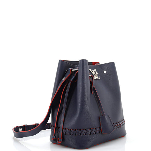 Louis Vuitton Lockme Bucket Bag Braided Leather