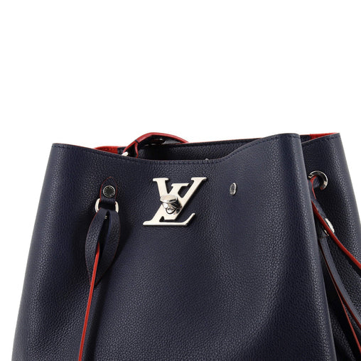 Louis Vuitton Lockme Bucket Bag Braided Leather