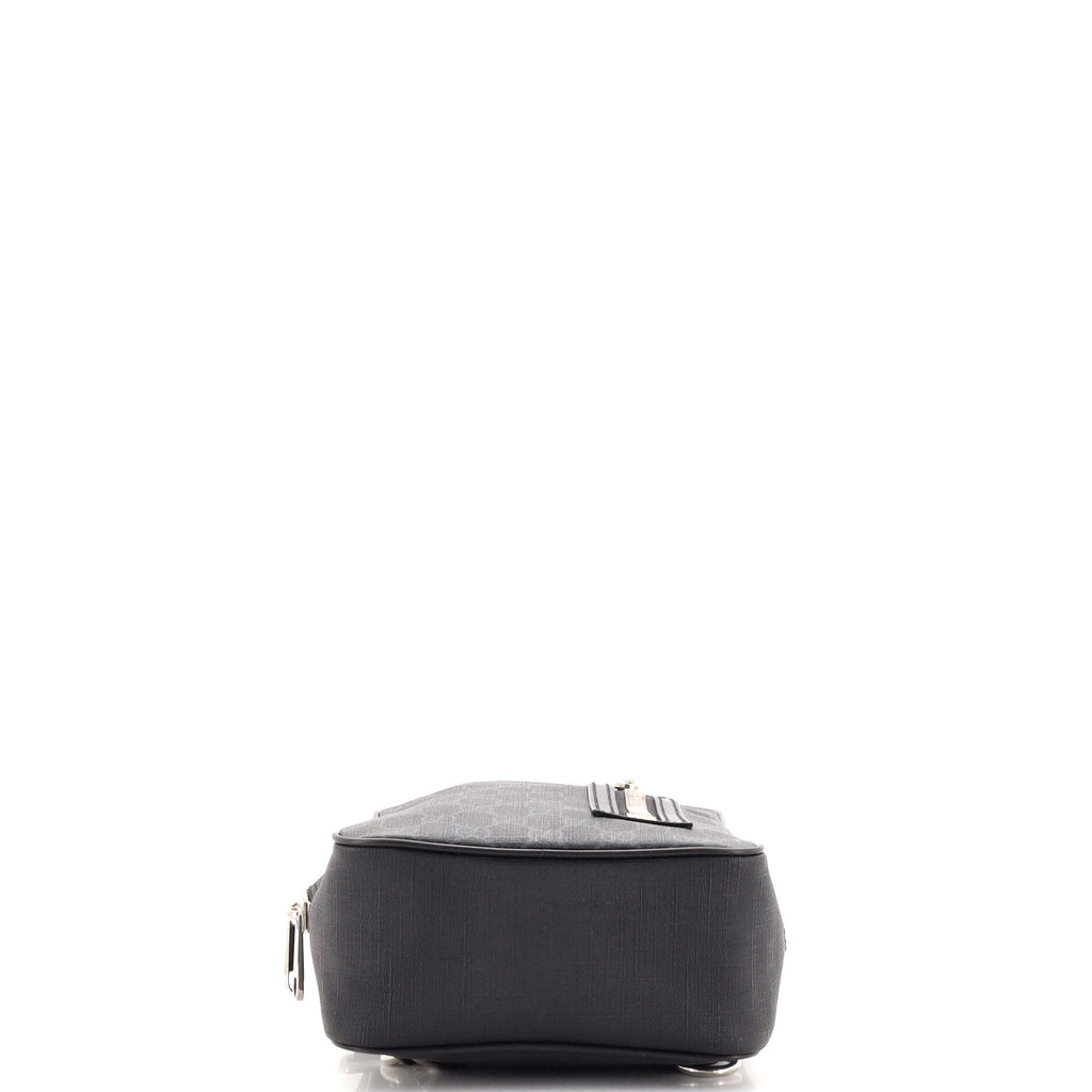 Gucci Soft Zip Sling Bag GG Coated Canvas Small