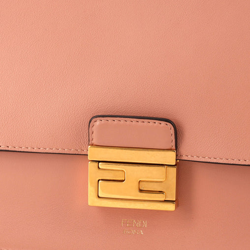 Fendi Kan U Shoulder Bag Leather Medium